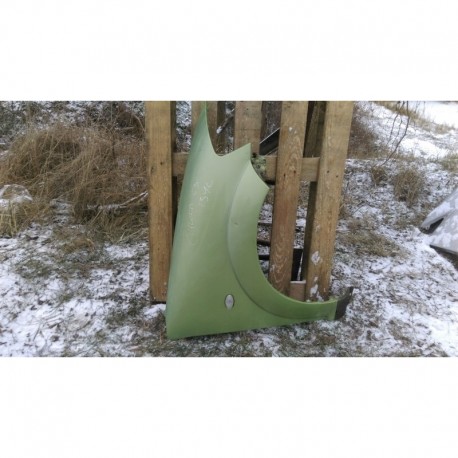 PEUGEOT 207 BŁOTNIK PRAWY KAR ZIELONY