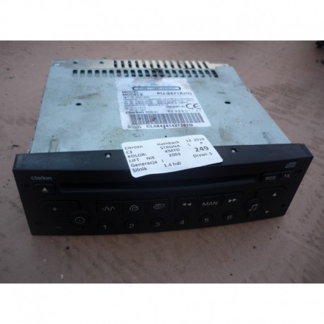 RADIO CITROEN C3 I