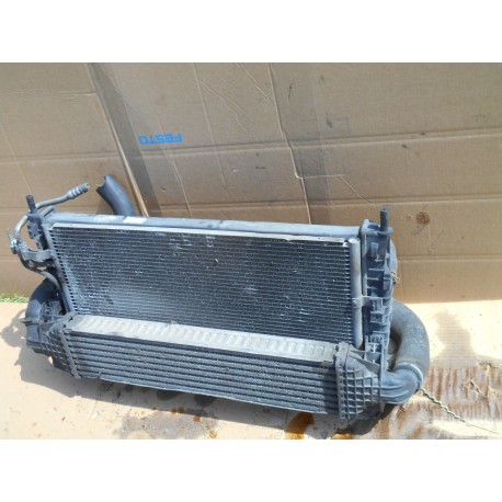 FORD&nbsp;FOCUS MK2 1.6 TDCI KOMPLET CHŁODNIC KLIMA INTERCOOLER