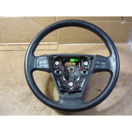 VOLVO V50 S40 II KIEROWNICA MULTI FUNKCJA SKÓRA