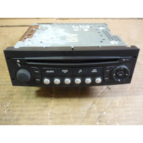 CITROEN&nbsp;C3 I RADIO CD 96613825XT