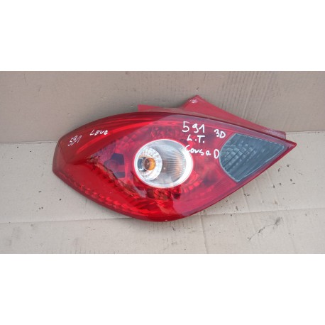 OPEL CORSA D 3D LAMPA TYŁ LEWA