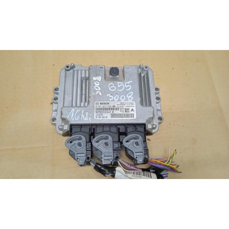 PEUGEOT 3008 I KOMPUTER STEROWNIK SILNIKA 1.6HDI 9666986680