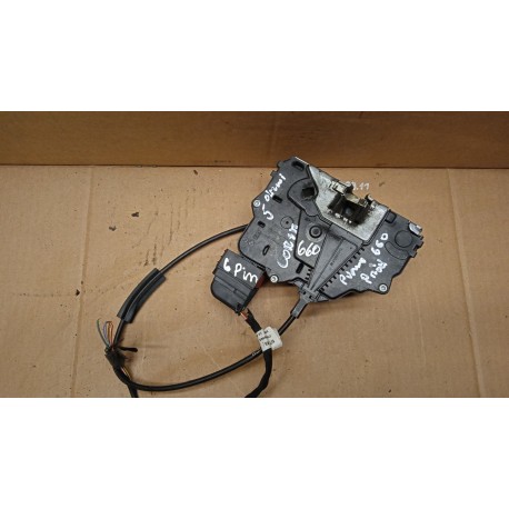 OPEL CORSA D ZAMEK DRZWI PRZÓD PRAWY 6PIN