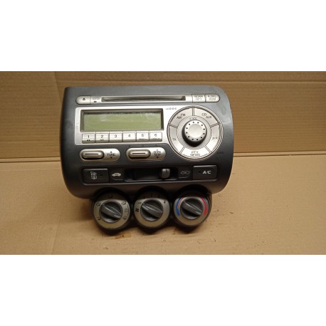 HONDA JAZZ II FL RADIO CD PANEL NAWIEWU KLIMATYZACJI