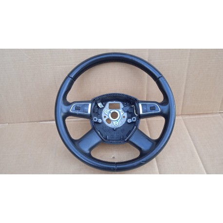 AUDI A4 B8 KIEROWNICA MULTI FUNKCJA SKÓRA