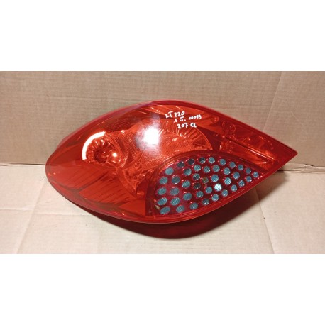 PEUGEOT 207CC CABRIO LAMPA TYŁ LEWA