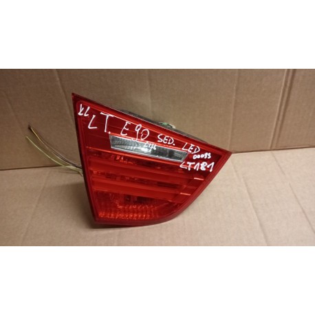 BMW E90 FL SEDAN LAMPA TYŁ LEWA W KLAPĘ LED
