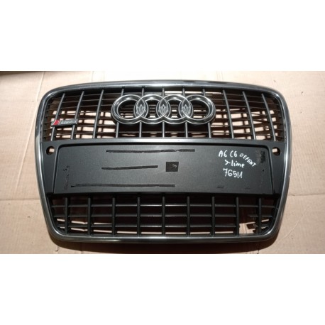 AUDI A6 C6 S-LINE ATRAPA GRILL CHROM DEFEKT