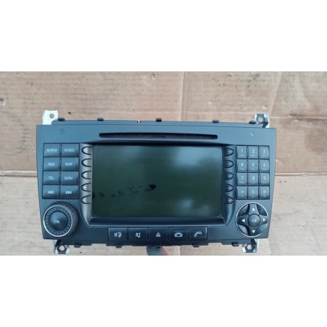 MERCEDES W203 RADIO NAVI CD COMMAND A2038706289