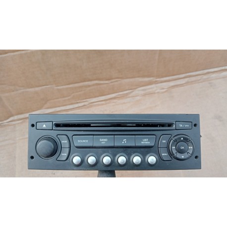 CITROEN PEUGEOT RADIO CD 9660646877