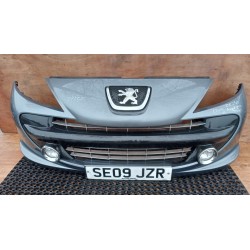 PEUGEOT 207 ZDERZAK PRZÓD EZWD HALOGEN