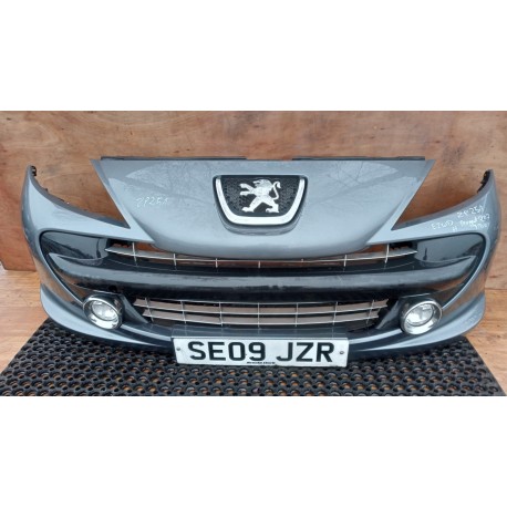 PEUGEOT 207 ZDERZAK PRZÓD EZWD HALOGEN