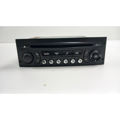 PEUGEOT 207 CITROEN C2 C3 RADIO CD 96537894XT00