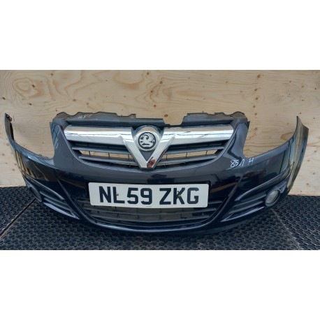 OPEL CORSA D ZDERZAK PRZÓD HALOGEN Z20R