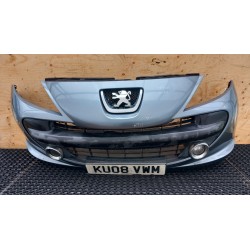 PEUGEOT 207 ZDERZAK PRZÓD KTHC HALOGEN