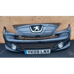 PEUGEOT 207 SPORT ZDERZAK PRZÓD KTV HALOGEN