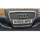 AUDI A3 8P ZDERZAK PRZÓD DUŻY GRILL HALOGEN LZ9W