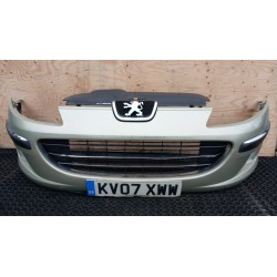 PEUGEOT 407 ZDERZAK PRZÓD HALOGEN KCVD