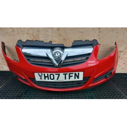 OPEL CORSA D ZDERZAK PRZÓD HALOGEN Z547