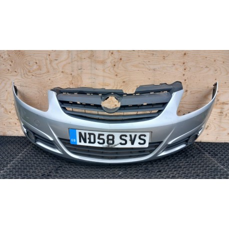 OPEL CORSA D ZDERZAK PRZÓD HALOGEN