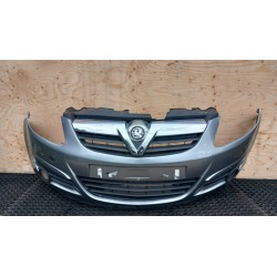 OPEL CORSA D ZDERZAK PRZÓD HALOGEN Z163