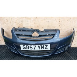 OPEL CORSA D ZDERZAK PRZÓD HALOGEN Z168