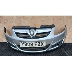 OPEL CORSA D ZDERZAK PRZÓD HALOGEN