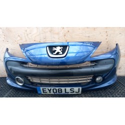 PEUGEOT 207 ZDERZAK PRZÓD HALOGEN