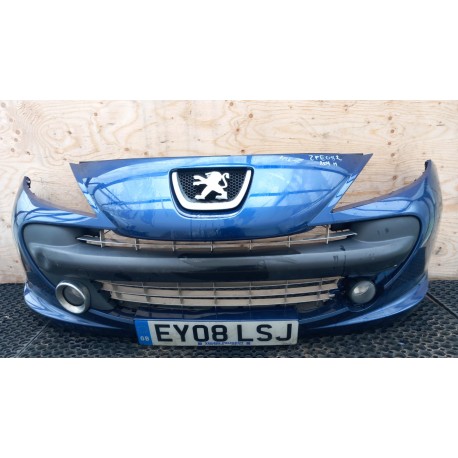 PEUGEOT 207 ZDERZAK PRZÓD HALOGEN