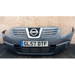 NISSAN QASHQAI J10 ZDERZAK PRZÓD HALOGEN