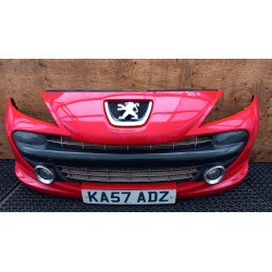 PEUGEOT 207 ZDERZAK PRZÓD KKNB HALOGEN