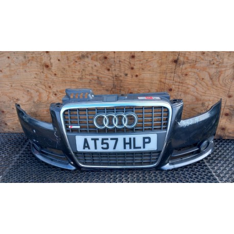 AUDI A4 B7 S-LINE ZDERZAK PRZÓD LY9B HALOGEN