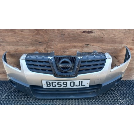 NISSAN QASHQAI J10 ZDERZAK PRZÓD 1C0 HALOGEN