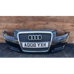 AUDI A3 8P ZDERZAK PRZÓD LY9B HALOGEN DUŻY GRILL