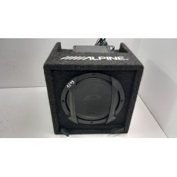 ALPINE SUBWOOFER AKTYWNY GŁOŚNIK WZMACNIACZ MXE-150CKO