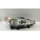 PEUGEOT 207 LAMPA PRZÓD PRAWA SOCZEWKA