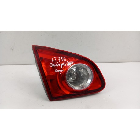 NISSAN QASHQAI J10 LAMPA W KLAPĘ TYŁ LEWA