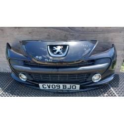 PEUGEOT 207 SPORT ZDERZAK PRZÓD EXLB HALOGEN