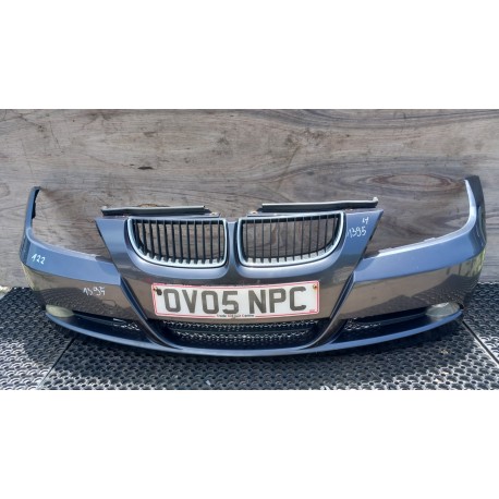 BMW E90 E91 ZDERZAK PRZÓD A22 HALOGEN