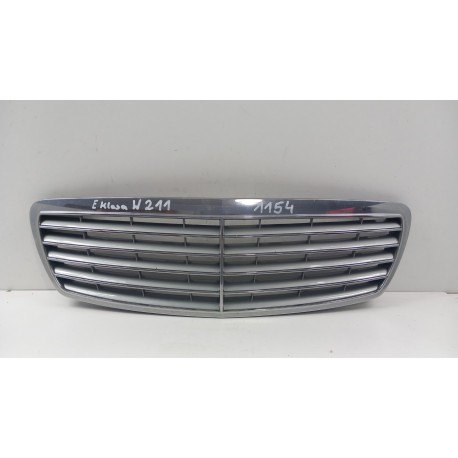 MERCEDES E KLASA W211 ATRAPA GRILL CHROM