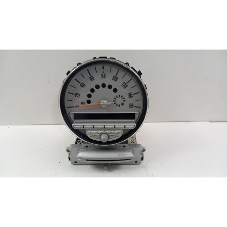 MINI COOPER R56 PANEL LICZNIK RADIO CD WYŚWIETLACZ 3455539-01