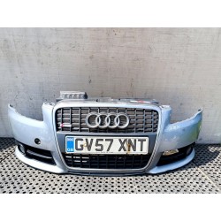AUDI A4 S-LINE B7 HB ZDERZAK PRZÓD HALOGEN LY7H