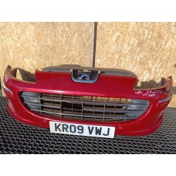 PEUGEOT 407 LIFT ZDERZAK PRZÓD PDC HALOGENY KJCD