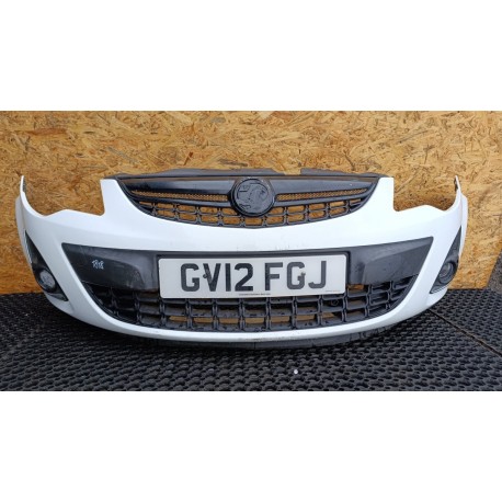 OPEL CORSA D LIFT ZDERZAK PRZÓD Z40R HALOGENY