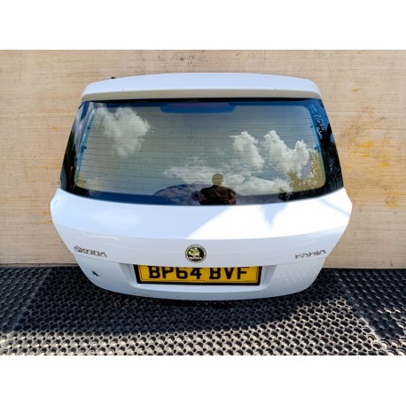 SKODA FABIA II LIFT HB 5D KLAPA TYŁ LF9E