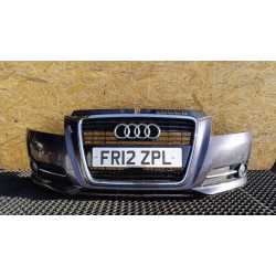 AUDI A3 8P LIFT ZDERZAK PRZÓD HALOGENY LZ4X