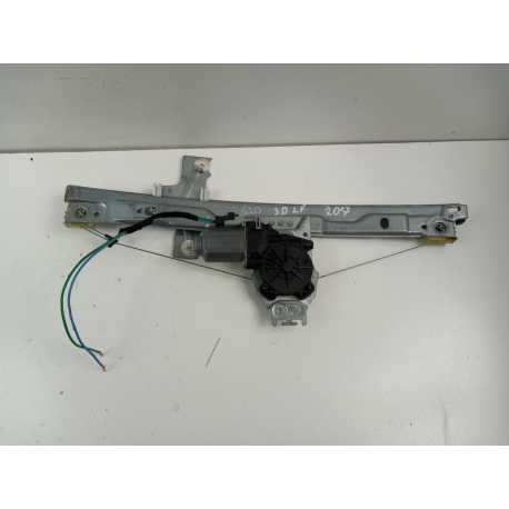 PEUGEOT 207 I HB 3 DRZWI MECHANIZM PODNOŚNIK SZYBY PRZÒD LEWY