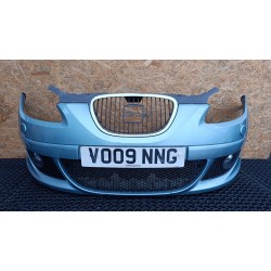 SEAT ALTEA I TOLEDO III ZDERZAK PRZÓD SPRYSKI XENON HALOGENY LW5T