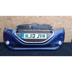 PEUGEOT 208 I ZDERZAK PRZÓD HALOGENY KUC